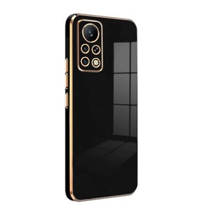 Microsonic Infinix Note 11 Pro Kılıf Olive Plated Siyah (Siyah)