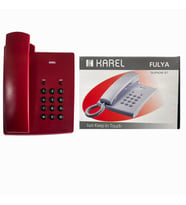 Karel Fulya Masa Telefonu BORDO RENK