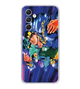 Samsung Galaxy A25 Uyumlu JoJo's Bizarre Adventure Tasarımlı Şeffaf Telefon Kılıfı
