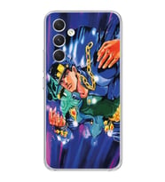 Samsung Galaxy A25 Uyumlu JoJo's Bizarre Adventure Tasarımlı Şeffaf Telefon Kılıfı