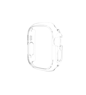 Apple Watch Ultra 49mm Uyumlu Sert PC Kasa Koruyucu Zore Watch Gard 18 (Renksiz)