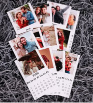 Kişiye Özel 12 Fotoğraflı 2027 Şövale Masa Takvimi