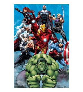 Prime 3D Marvel Avengers İkili Puzzle 200 Parça 10227