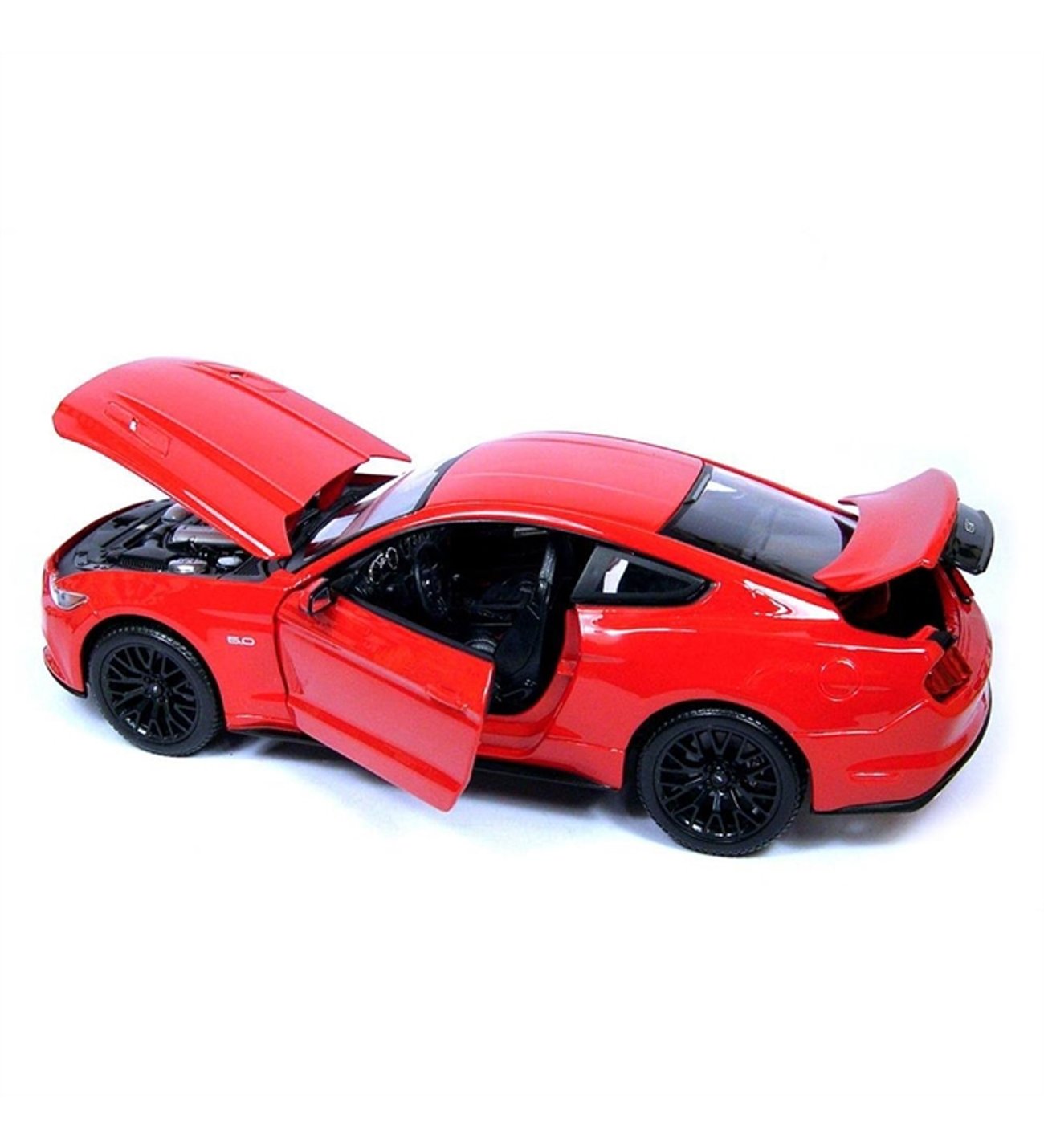 Maisto 1:18 2015 Ford Mustang GT Model Araba Kırmızı