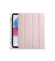 Apple İpad 2022 10.9 (10.nesil) Kılıf Kalemlikli Mars Tablet Kılıfı - Rose Gold