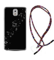 Samsung Note 3 4 5 8 9 20 Ultra 10 Lite Kılıf Boyun Asklı Rasta Silikon Planet 1620
