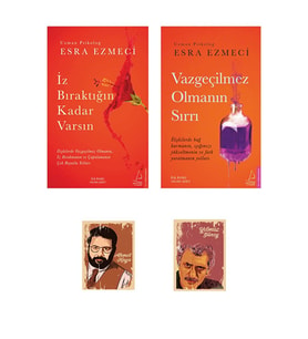 Esra Ezmeci Kitapları - Iz Bıraktığın Kadar Varsın -vazgeçilmez Olmanın Sırrı-not Defterli (Renksiz)