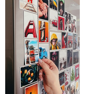 Buzdolabı Fotoğraflı Magnet, Foto Baskılı Magnet Seti, 8 Adet Adet Düğün, Çocuk, Bebek, Anne, Doğum günü Resimli Baskı Magnetli