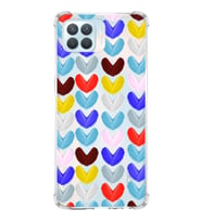 PrintiFy Oppo Reno 4 Lite Uyumlu Water Color 1 Baskılı Şeffaf Köşe Korumalı Antişok Kılıf