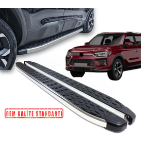 KORANDO 2019 2020 2021 2022 2023 2024 2025 ARACA ÖZEL BLACKLİNE YAN BASAMAK