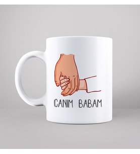 Canım Babam Tasarımlı Kupa
