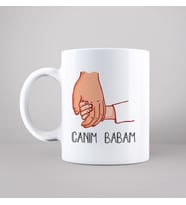 Canım Babam Tasarımlı Kupa
