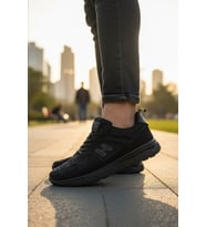 Enoch Erkek Günlük Spor Ayakkabı Süet Detaylı Sneaker H Logolu Retro Stil Rahat Kalıp