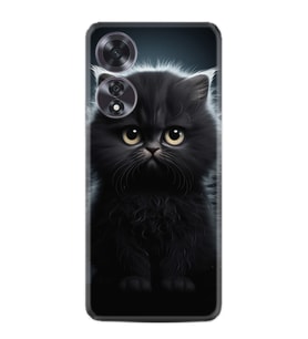 Oppo A60 Kılıf Boutique Baskılı Resimli Tombul Kedi Pcode -003
