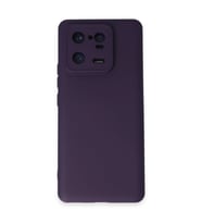 Xiaomi Mi 13 Pro Kılıf Nano İçi Kadife Silikon - Mor