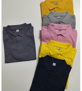 Firmalara Özel Logo Baskılı 10 Adet Polo Yaka Tişört (GRI-ANTRASIT)