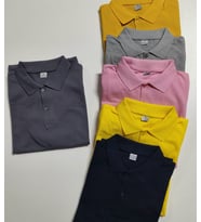 Firmalara Özel Logo Baskılı 10 Adet Polo Yaka Tişört (GRI-ANTRASIT)