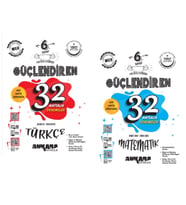 ANKARA YAYINCILIK 6. Sınıf Türkçe - Matematik Güçlendiren 32 Deneme