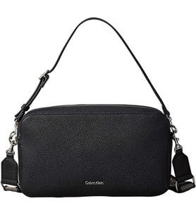WEBBING 2X STRAP LG CAMERA BAG Kadın Çapraz Askılı Çanta Black OS