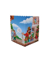 Klasik Karne Kabı Kılıfı 10 Adet (Hacivat - Karagöz) (Çok Renkli)