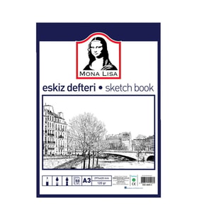  Mona Lisa Eskiz Defteri A3 120 gr 50 Yaprak