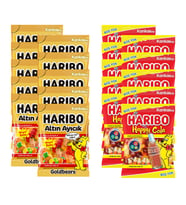 Haribo Altın Ayıcık ve Happy Cola 80 gr Kanka Boy 20 li Karma Paket