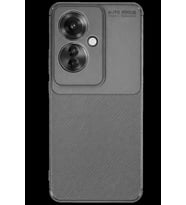 Reno 11F Kılıf Auto Focus Karbon Kapak - Gri