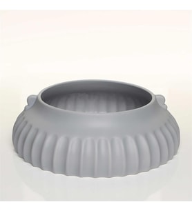 Vitale Bowl Gri Vazo 33*33*10 Cm AK.JL0044