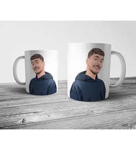 Pixxa Mr. Beast Kupa Bardak Model 10