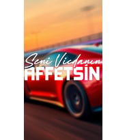 Seni Vicdanın Affetsin Yazı JDM Araba-Motosiklet Cam Etiket Sticker 24x8,4cm Beyaz Renk