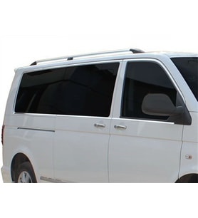 Volkswagen Transporter Uyumlu T6 Cam Çerçevesi 14 Parça Krom (K.Ş) Tek Sürgü 2015 Ve Sonrası