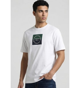 Jack & Jones Jorcatskills Erkek Tişört (Beyaz)