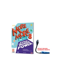 Kurmay Yayınları 2025-2026 Müfredat İngilizce More & More 8 Star Words Power (Çok Renkli)