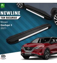 S-Dizayn Nissan Qashqai 3 NewLine Aluminyum Yan Basamak 173 Cm 2021 Üzeri A+ Kalite