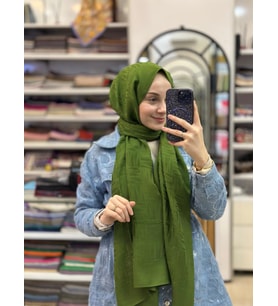 YEŞİL Harem Scarf Lyocell Elisa Şal
