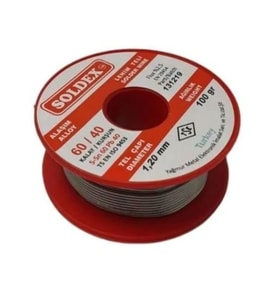 60/40 Lehim Teli 100 gr 1.20 mm (Sn:60 / Pb:40)