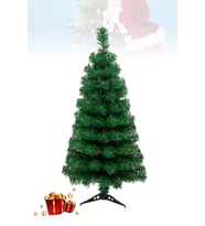 Yılbaşı Çam Ağacı 60 cm Lüks Boy Plastik Ayaklı 56 Dal, Noel Ağacı, Noel Ev Dekorasyonu (Yeşil)