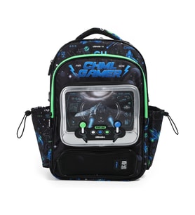 CHIMOLA CHML GAMER NAVE SIRT ÇANTASI 17" SİYAH (E)