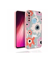 Xiaomi Redmi Note 8 Pro Uyumlu Kılıf Desenli Kamera Korumalı Parlak Zore Nora Kapak
