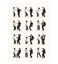 Ucuz Roman Büküm Dansı Uzatılmış Pop Kültürü Sanat Tablo Ahşap Poster Dekoratif