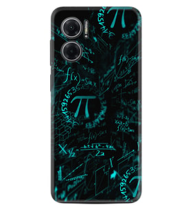Xiaomi Redmi Note 11E Kılıf Silikon Desen Özel Seri Pi 1701