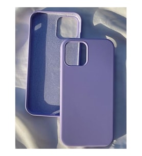 Coverzone Apple iPhone 15 ?le Uyumlu K?l?f Z-Mara Lansman Vieri Tam Koruma Arka Kapak Kamera Koruma �?k?nt?l? P�r�zs�z Y�zey Lila