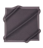 Aker Gri Elegance Monogram Eşarp 1090500-975