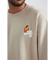 Unisex Oversize No7 Sweatshirt