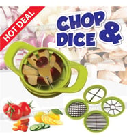Chop Dice Yeni Nesil Meyve Sebze Dilimleyici Doğrayıcı