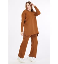 Pantolonlu Takım (Taba)
