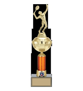 ODAK KUPA - Figürlü Kupalar - Tenis Erkek Figürlü Kupalar FG-055 C - 42 cm
