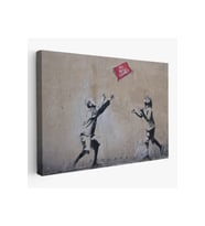 Banksy Stencil'in Top Oyunları Yok İsimli Eseri Kanvas Tablo-5006