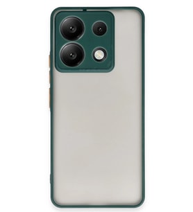 Redmi Note 13 5G Kılıf Montreal Silikon Kapak - Yeşil