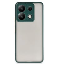 Redmi Note 13 5G Kılıf Montreal Silikon Kapak - Yeşil